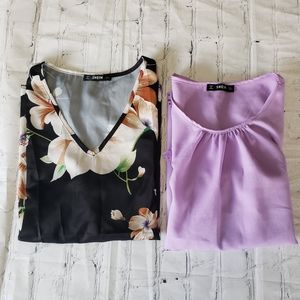 2 SHEIN tops sz Lg